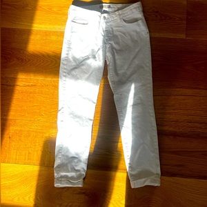 Banana Republic White Skinny Jeans